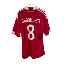 Danmark 2010/12 Hjemmebane. Jesper Gr�nkj�r #8 (God)  Large