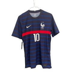 Frankrig 2020/22 Hjemmebane. Kylian Mbapp� #10 (God) Small