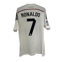 Real Madrid 2014/15 Hjemmebane. Cristiano Ronaldo #7 (God/fin) Small