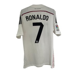 Real Madrid 2014/15 Hjemmebane. Cristiano Ronaldo #7 (God/fin) Small