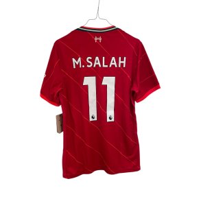 Liverpool 2021/22 Hjemmebanetr�je. Mohammed Salah #11(God) Small