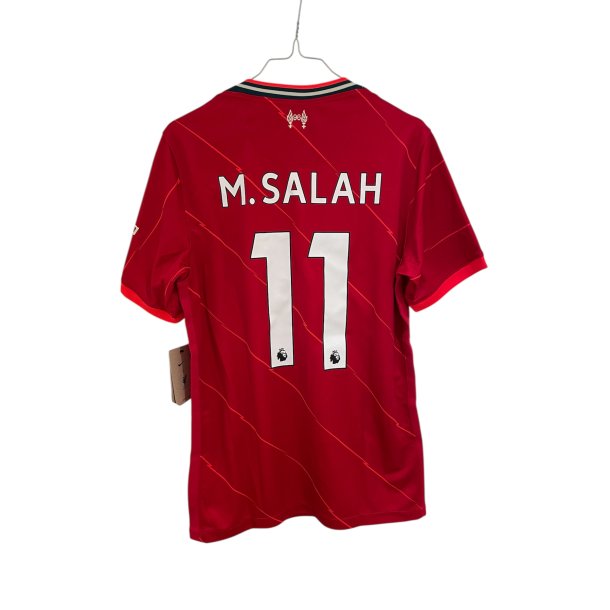 Liverpool 2021/22 Hjemmebanetr�je. Mohammed Salah #11(God) Small