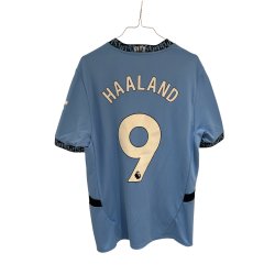 Manchester City 2024/25 Hjemmebane. Erling Haaland #9 (God) Large