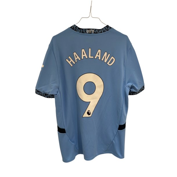 Manchester City 2024/25 Hjemmebane. Erling Haaland #9 (God) Large