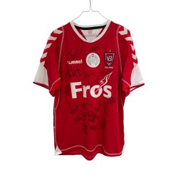 Vejle BK 2011/13 Hjemmebanetr�je. Signeret (God) Large