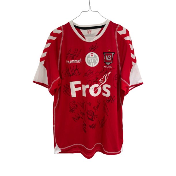 Vejle BK 2011/13 Hjemmebanetr�je. Signeret (God) Large