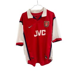 Arsenal 1998/99 Hjemmebanetr�je. Dennis Bergkamp #10 (God) Large - Oversized fit