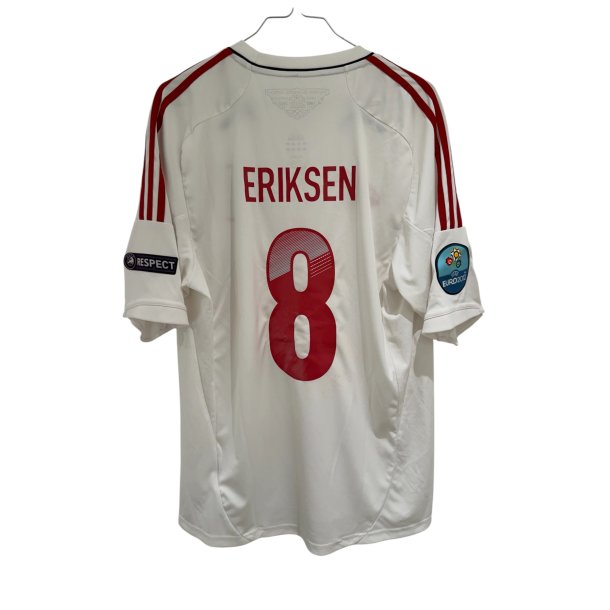 Danmark 2012/14 Udebanetr�je. Christian Eriksen #10 (God) Large 