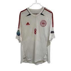 Danmark 2012/14 Udebanetr�je. Christian Eriksen #10 (God) Large 