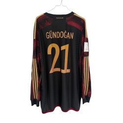 Tyskland 2022 Udebanetr�je (Player Issue). G�ndogan (God) XX-Large