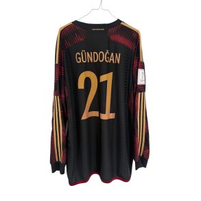 Tyskland 2022 Udebanetr�je (Player Issue). G�ndogan (God) XX-Large