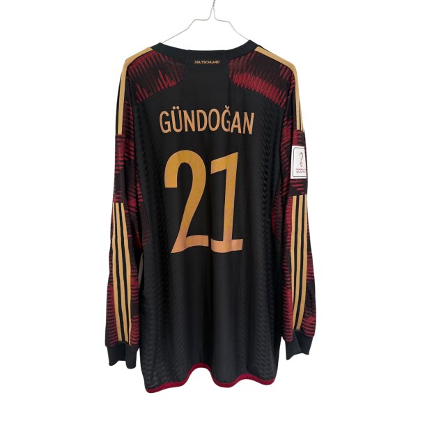 Tyskland 2022 Udebanetr�je (Player Issue). G�ndogan (God) XX-Large