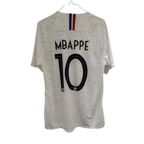 Frankrig 2018/20 Udebanetr�je. Kylian Mbapp� #10 (God) Large