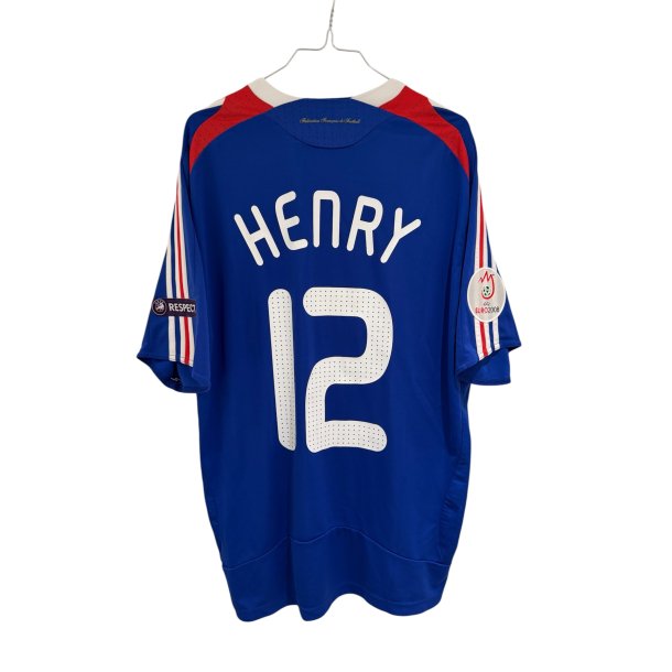 Frankrig 2008/10 Hjemmebanetr�je. Thierry Henry #12 (God) X-Large