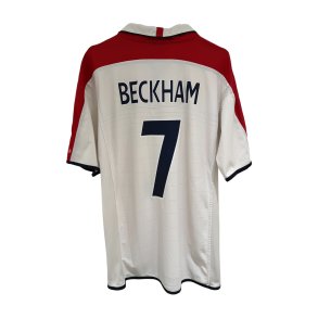 England 2004/06 Hjemmebanetr�je. David Beckham #7 (God) Large