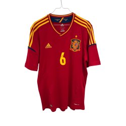 Spanien 2012 Hjemmebane. Andr�s Iniesta #6 (God/Fin) Large