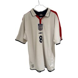 England 2004/06 Hjemmebanetr�je. Frank Lampard #8 (God) X-Large
