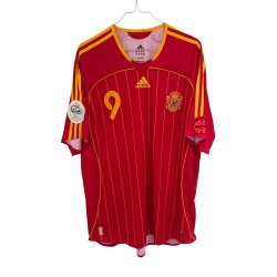 Spanien 2006/08 Hjemmebanetr�je. Fernando Torres #9 (God) X-Large
