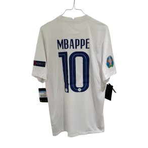 Frankrig 2020/22 Udebanetr�je. Kylian Mbapp� #10 (God) Medium