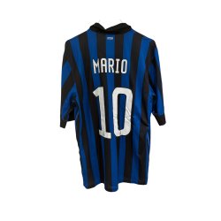 Inter 2011/12 Hjemmebanetr�je. Mario #10 (God) Medium