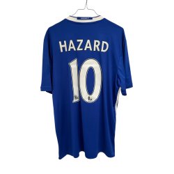 Chelsea 2016/17 Hjemmebanetr�je. Eden Hazard #10 (God) X-Large