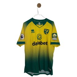 Norwich 2019/2020 Hjemme. Teemu Pukki #22 (Rigtig god) X-Large