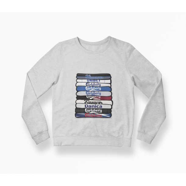 FC Kbenhavn 'Shirt Stack' Sweatshirt (Fs i flere farver)