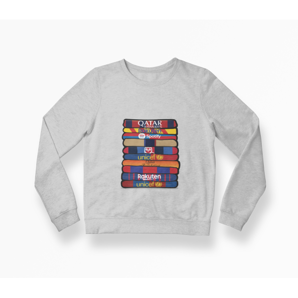 FC Barcelona 'Shirt Stack' Sweatshit (Fs i flere farver)