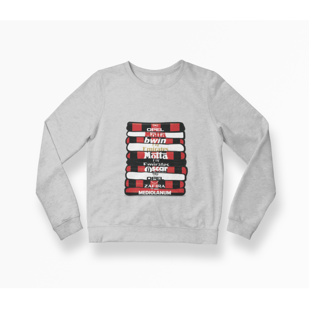 AC Milan 'Shirt Stack' Sweatshirt (Fs i flere farver)