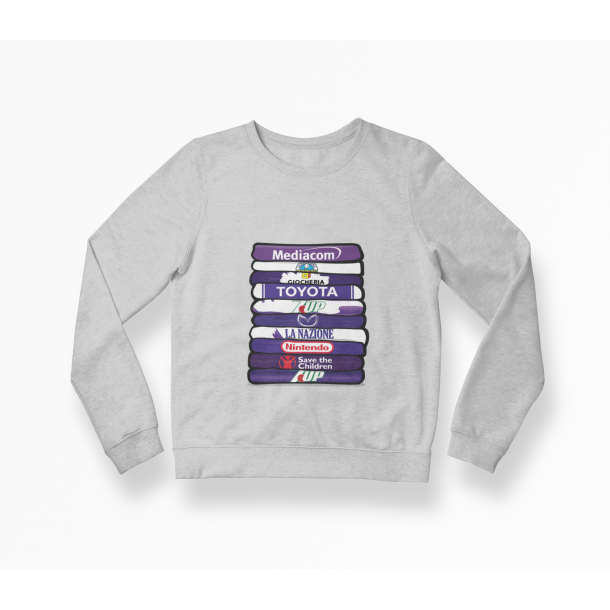 Fiorentina 'Shirt Stack' Sweatshirt (Fs i flere farver)