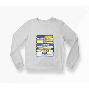 Leeds 'Shirt Stack' Sweatshirt (F�s i flere farver)