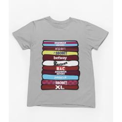 West Ham 'Shirt Stack' Tee (F�s i flere farver)