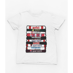 Aalborg 'Shirt Stack' Tee (F�s i flere farver)