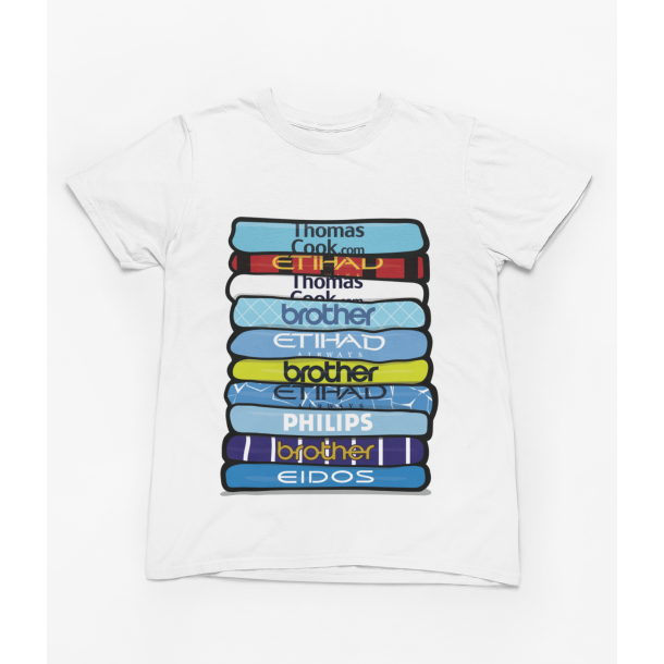 Manchester City 'Shirt Stack' Tee (Fs i flere farver)