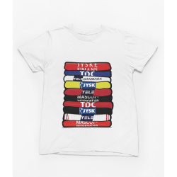 Silkeborg IF 'Shirt Stack' Tee (F�s i flere farver)