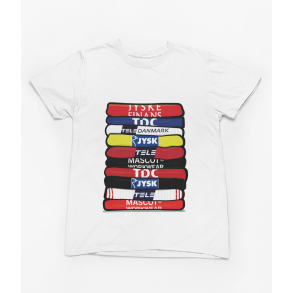 Silkeborg IF 'Shirt Stack' Tee (Fs i flere farver)