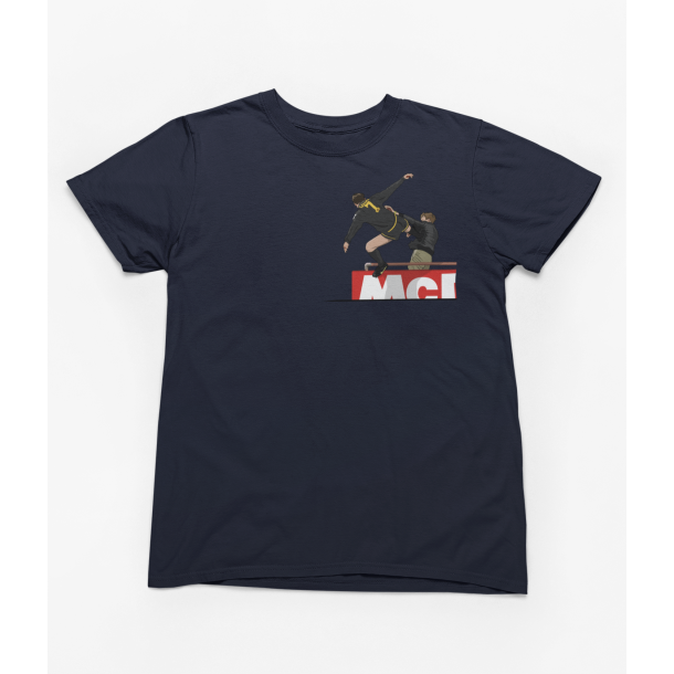 Eric Cantona 'Kung Fu' Tee (Fs i flere farver)