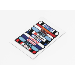 90'er Italia 'Shirt Stack' Plakat