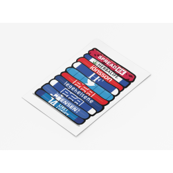 Lyngby 'Shirt Stack' Plakat