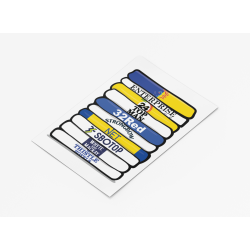 Leeds 'Shirt Stack' Plakat