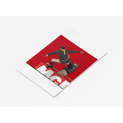 Eric Cantona 'Kung Fu' Plakat 