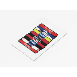 Silkeborg IF 'Shirt Stack' Plakat