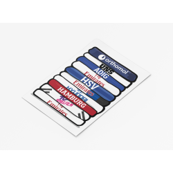 Hamburger SV 'Shirt Stack' Plakat