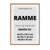 Massiv eg plakat ramme 